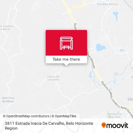 3811 Estrada Inácia De Carvalho map