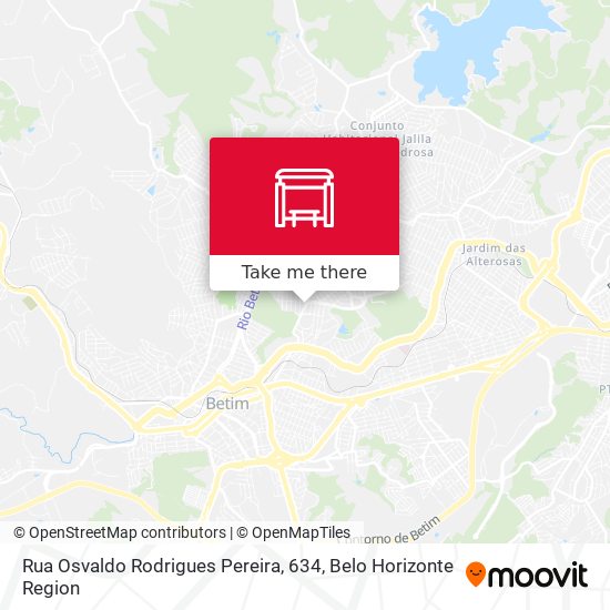 Rua Osvaldo Rodrigues Pereira, 634 map