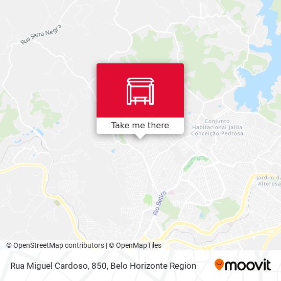 Rua Miguel Cardoso, 850 map
