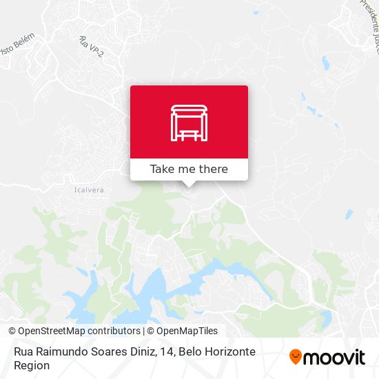 Rua Raimundo Soares Diniz, 14 map