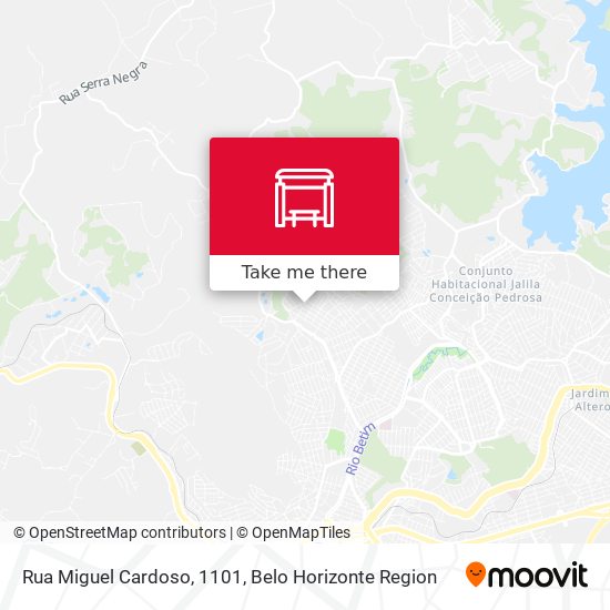 Rua Miguel Cardoso, 1101 map