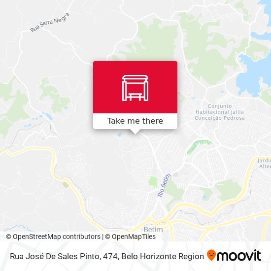 Rua José De Sales Pinto, 474 map