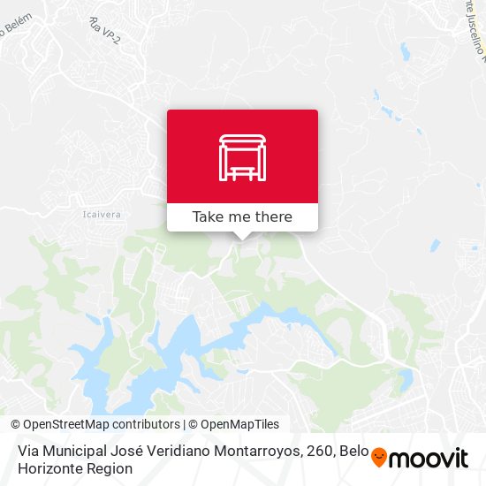 Mapa Via Municipal José Veridiano Montarroyos, 260