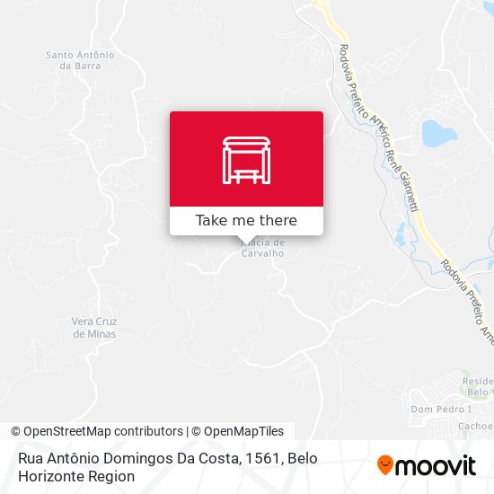 Rua Antônio Domingos Da Costa, 1561 map