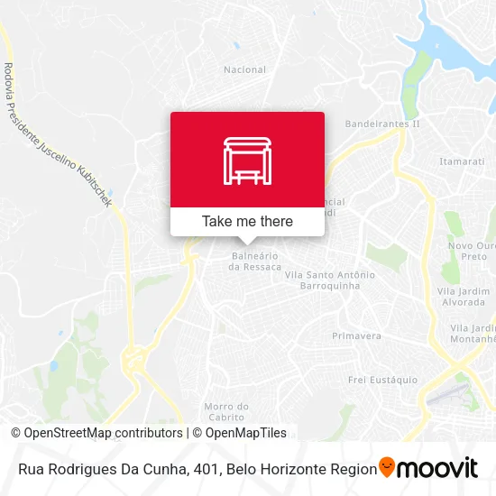 Rua Rodrigues Da Cunha, 401 map