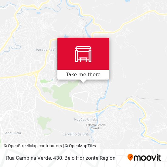 Rua Campina Verde, 430 map