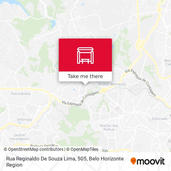 Mapa Rua Reginaldo De Souza Lima, 505