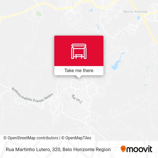 Rua Martinho Lutero, 320 map