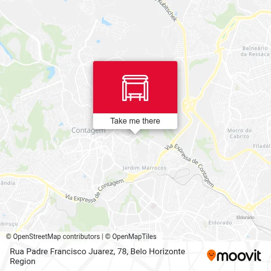 Rua Padre Francisco Juarez, 78 map