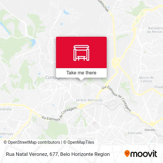 Rua Natal Veronez, 677 map