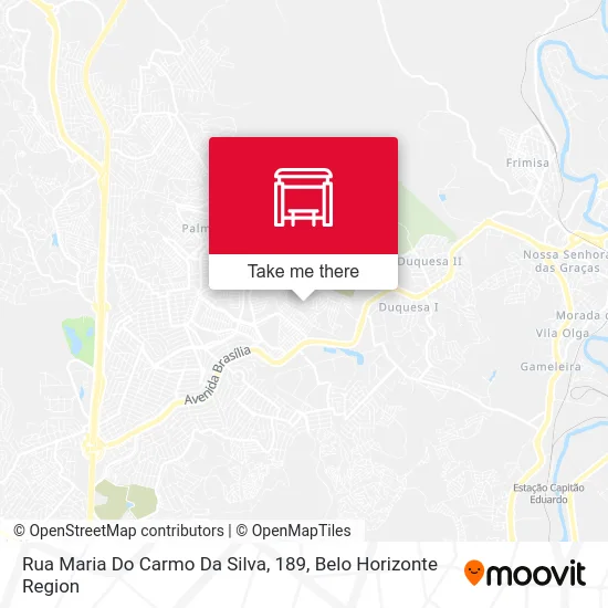 Rua Maria Do Carmo Da Silva, 189 map
