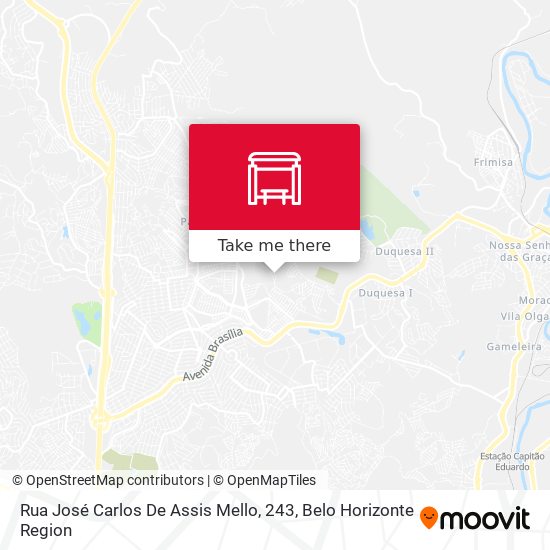 Rua José Carlos De Assis Mello, 243 map