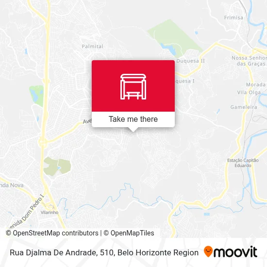 Rua Djalma De Andrade, 510 map