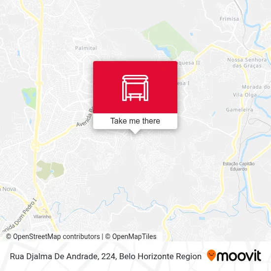 Rua Djalma De Andrade, 224 map