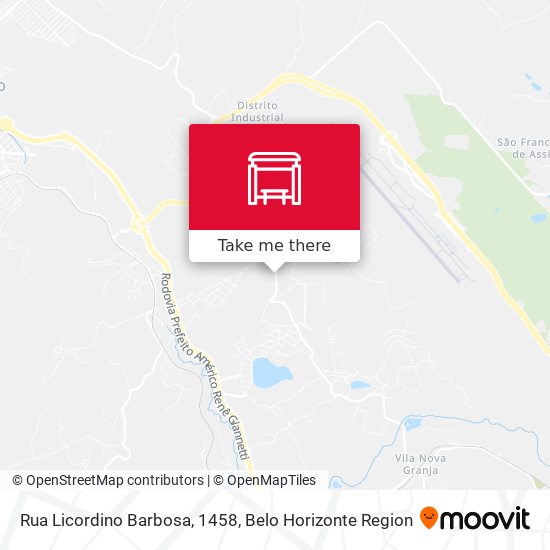 Rua Licordino Barbosa, 1458 map