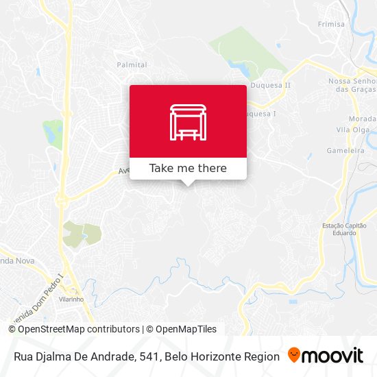 Rua Djalma De Andrade, 541 map