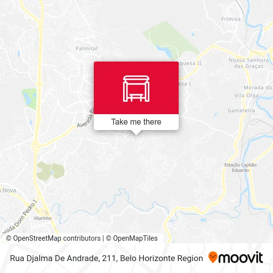 Rua Djalma De Andrade, 211 map