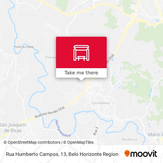 Rua Humberto Campos, 13 map