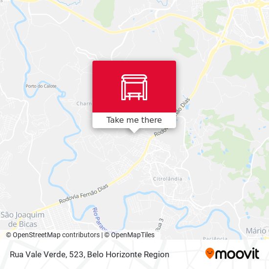 Rua Vale Verde, 523 map