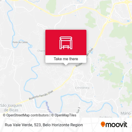 Rua Vale Verde, 523 map