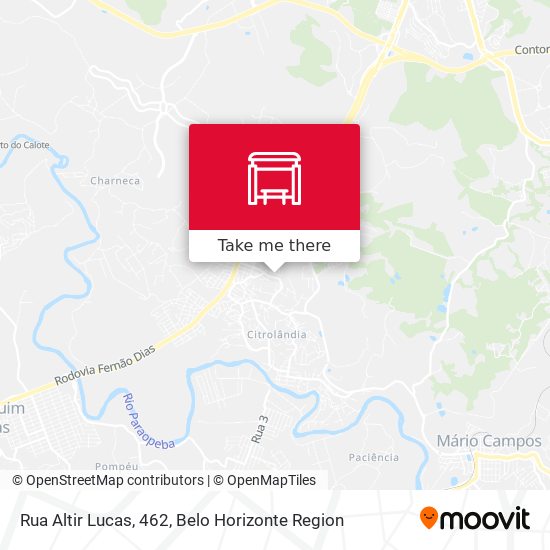 Rua Altir Lucas, 462 map