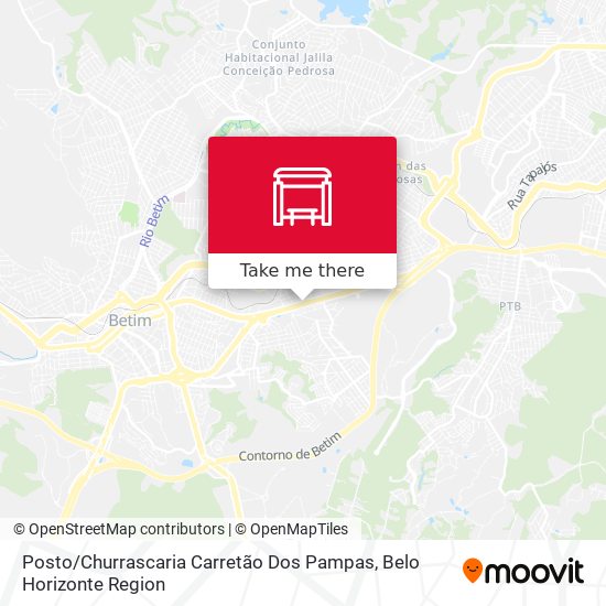 Posto / Churrascaria Carretão Dos Pampas map