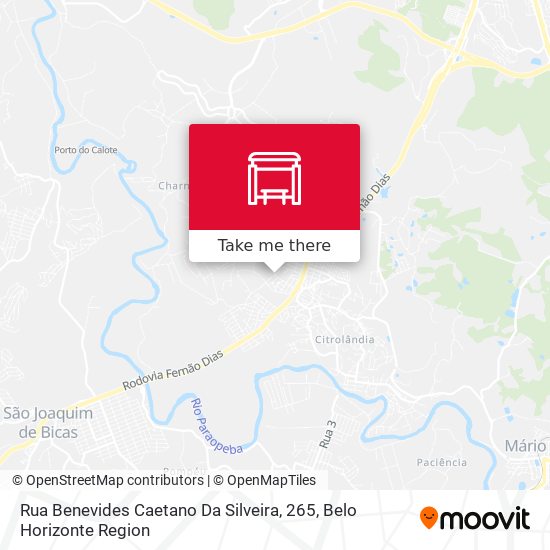 Rua Benevides Caetano Da Silveira, 265 map