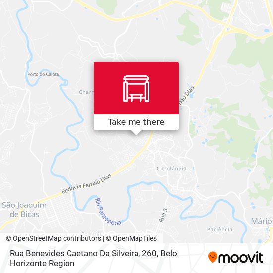 Rua Benevides Caetano Da Silveira, 260 map