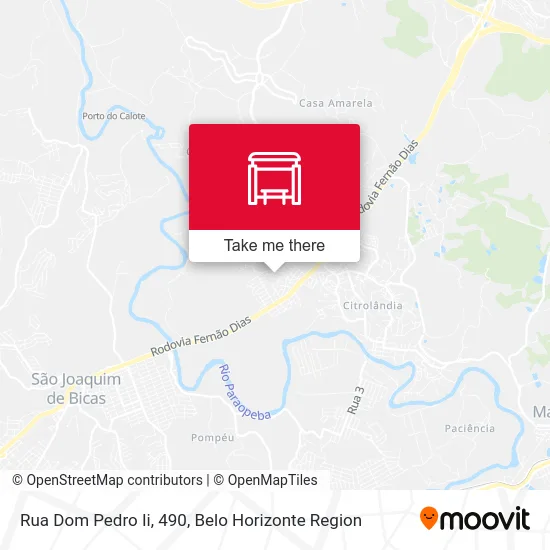 Rua Dom Pedro Ii, 490 map