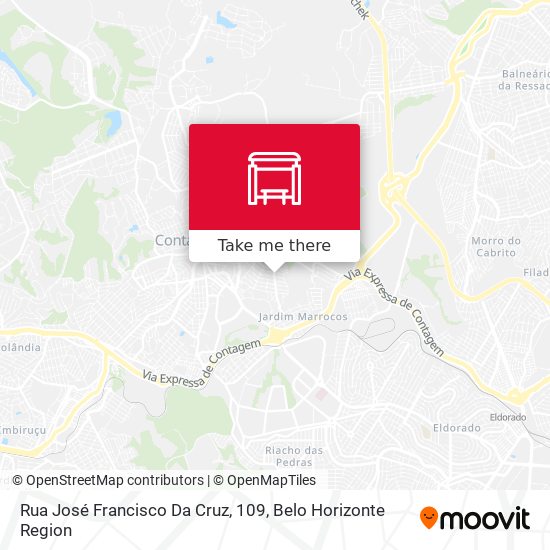 Rua José Francisco Da Cruz, 109 map