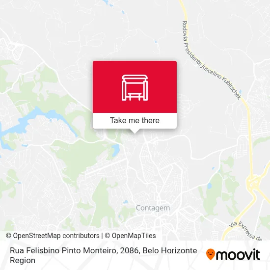 Rua Felisbino Pinto Monteiro, 2086 map