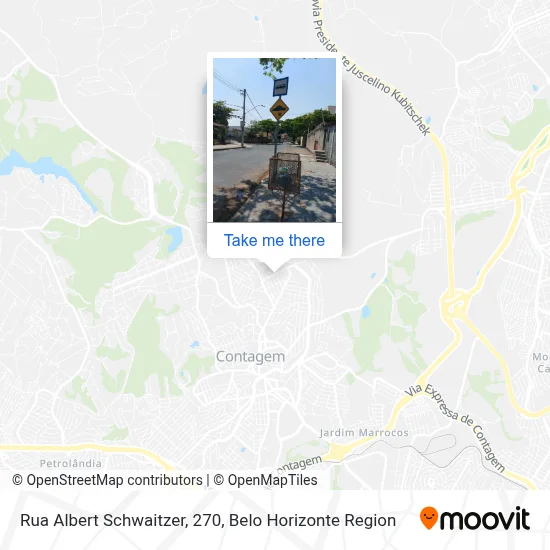 Rua Albert Schwaitzer, 270 map