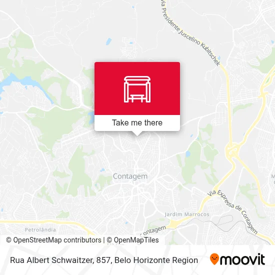 Rua Albert Schwaitzer, 857 map