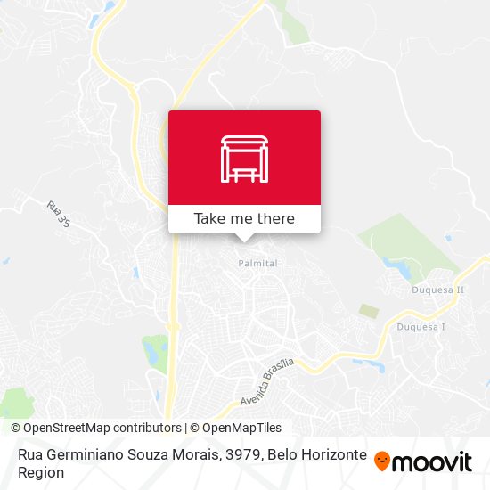 Rua Germiniano Souza Morais, 3979 map