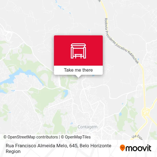 Rua Francisco Almeida Melo, 645 map