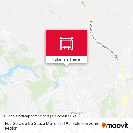 Rua Geraldo De Souza Meireles, 195 map