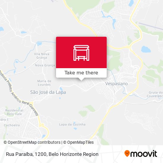 Rua Paraíba, 1200 map
