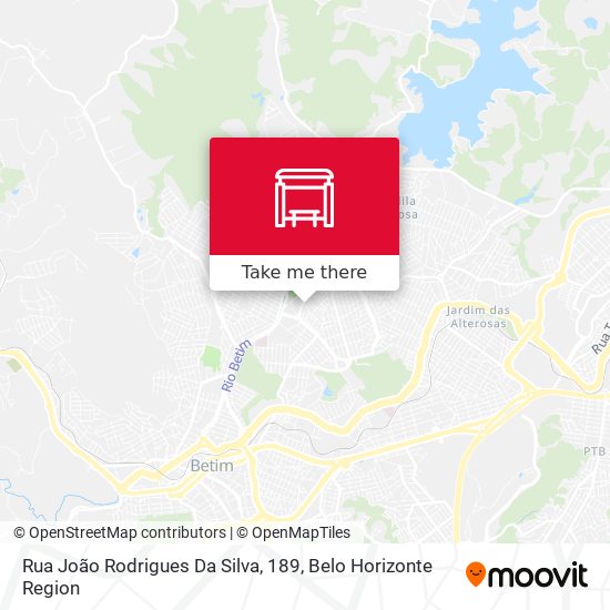 Mapa Rua João Rodrigues Da Silva, 189