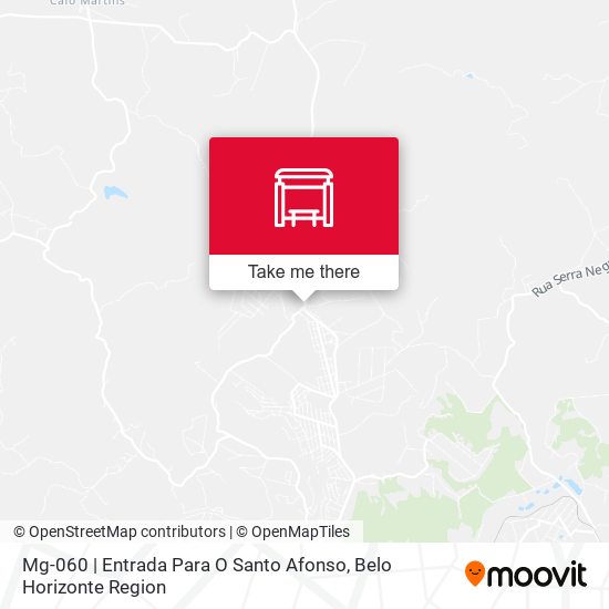 Mg-060 | Entrada Para O Santo Afonso map