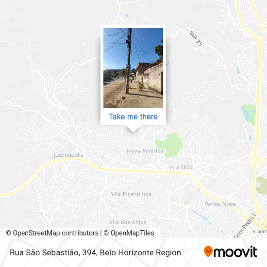 Rua São Sebastião, 394 map