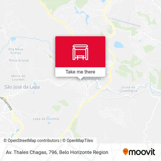Av. Thales Chagas, 796 map