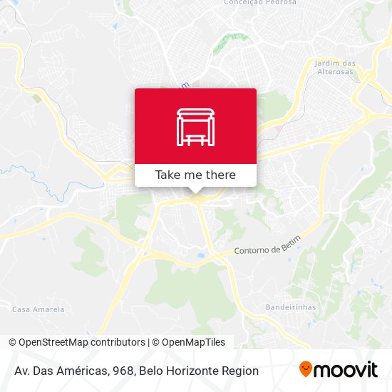 Av. Das Américas, 968 map