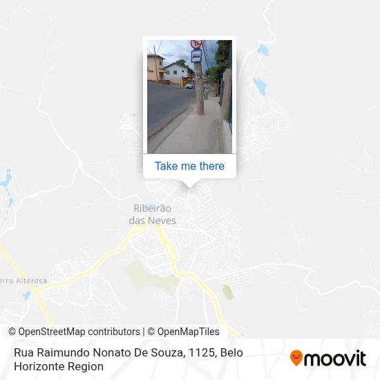 Rua Raimundo Nonato De Souza, 1125 map