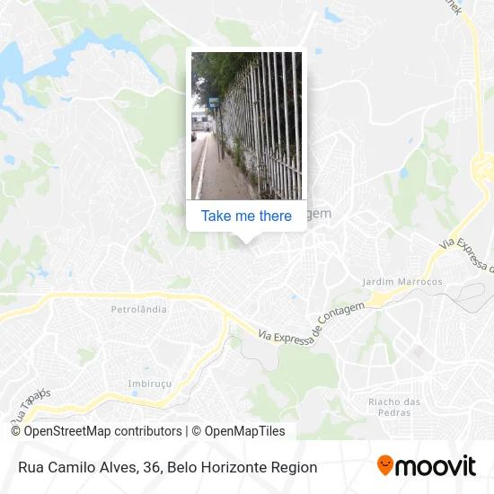 Rua Camilo Alves, 36 map