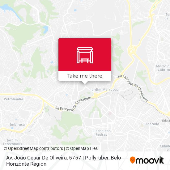 Av. João César De Oliveira, 5757 | Pollyruber map