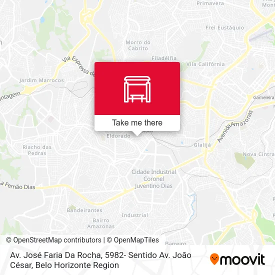 Av. José Faria Da Rocha, 5982- Sentido Av. João César map