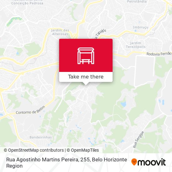 Rua Agostinho Martins Pereira, 255 map