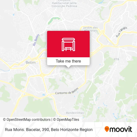 Rua Mons. Bacelar, 390 map