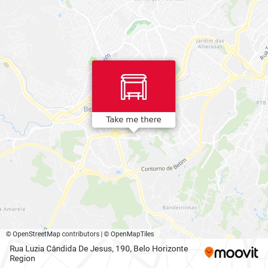 Rua Luzia Cândida De Jesus, 190 map