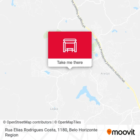 Rua Elias Rodrigues Costa, 1180 map